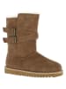 Gooce Leder-Winterstiefel "Huntspill Waterproof" in Hellbraun