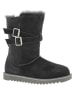 Gooce Leder-Winterstiefel "Huntspill Waterproof" in Anthrazit