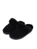Gooce Schaffell-Hausschuhe "Emeline" in Schwarz