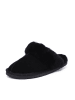 Gooce Schaffell-Hausschuhe "Emeline" in Schwarz