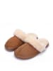 Gooce Schaffell-Hausschuhe "Emerson" in Hellbraun