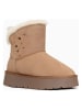 NICEBAY Leder-Winterboots "Sacha" in Beige