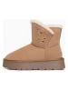 NICEBAY Leder-Winterboots "Sacha" in Beige
