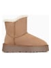 NICEBAY Leder-Winterboots "Sacha" in Beige