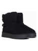 NICEBAY Skórzane botki zimowe "Sheeba" w kolorze czarnym