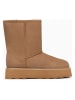 Gooce Leder-Winterboots "Sawel" in Beige