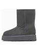 Gooce Leder-Winterboots "Sawel" in Grau