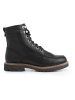 TRAVELIN' Leder-Boots "Haugesund" in Schwarz