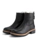 TRAVELIN' Leren boots "Kammerfoss" zwart
