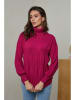 Soft Cashmere Rollkragenpullover in Pink