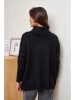 Soft Cashmere Rollkragenpullover in Schwarz