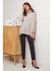 Soft Cashmere Rollkragenpullover in Taupe