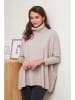 Soft Cashmere Rollkragenpullover in Taupe
