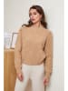 Soft Cashmere Sweter w kolorze jasnobrązowym