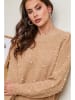 Soft Cashmere Trui lichtbruin