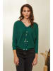 Soft Cashmere Vest groen