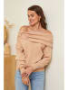Soft Cashmere Trui lichtbruin