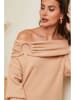 Soft Cashmere Trui lichtbruin