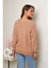 Soft Cashmere Cardigan in Camel