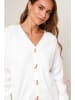 Soft Cashmere Cardigan in Creme