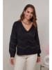Soft Cashmere Pullover in Schwarz