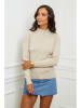 Soft Cashmere Pullover in Beige