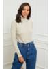 L'armoire de Suzette Rollkragenpullover in Beige