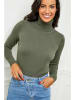 L'armoire de Suzette Rollkragenpullover in Khaki