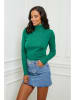 L'armoire de Suzette Rollkragenpullover in Grün