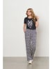 &Co Woman Hose "Patrice" in Schwarz/ Blau