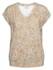 &Co Woman Bluse "Lucia" in Beige/ Hellblau