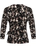 &Co Woman Blouse "Lizzy" zwart/bruin