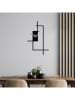 Wallity Wandklok zwart - (L)49 x (B)30 cm