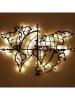 ABERTO DESIGN Led-wanddecor "World Map Compass" - (B)95 x (H)65 cm