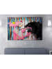 wall addiction Leinwand-Kunstdruck
