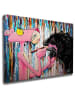 wall addiction Leinwand-Kunstdruck