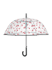 PERLETTI Parasol w kolorze czerwonym - Ø 89 cm