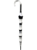 SMATI Paraplu "Stripes" transparant/zwart - Ø 86 cm