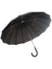 SUSINO Stockschirm "Gentleman" in Schwarz - Ø 113 cm