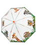PERLETTI Kinderschirm "Safari Crew" in Transparent/ Bunt - Ø 64 cm