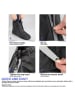 PERLETTI Schuhüberzüge in Schwarz