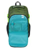 neoxx Schulrucksack "All about Neon" in Khaki - (B)31 x (H)45,5 x (T)24 cm