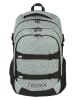 neoxx Schulrucksack "Wool the World" in Grau/ Schwarz - (B)31 x (H)45,5 x (T)24 cm