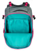 neoxx Rucksack "Active" in Grau/ Pink - (L)24 x (B)31 x (H)45,5 cm