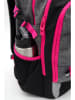 neoxx Rucksack "Active" in Grau/ Pink - (L)24 x (B)31 x (H)45,5 cm