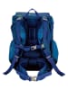 DerDieDas 7tlg. Schulranzen-Set "ErgoFlex Superflash" in Blau
