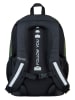 neoxx Rucksack "Flow" in Grün - (B)28 x (H)42,5 x (T)18 cm