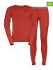 Odlo 2tlg. Woll-Funktionswäscheset "Merino 200" in Rot