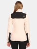 Kilpi Fleecejacke "Kajaani" in Beige/ Schwarz