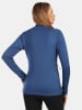 Kilpi Fleecejacke "Skathi" in Blau/ Weiß